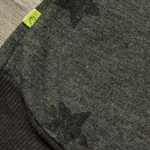 Kind Is Cool Charcoal with Black Stars Drop Crotch Pants - Picture 6 of 7